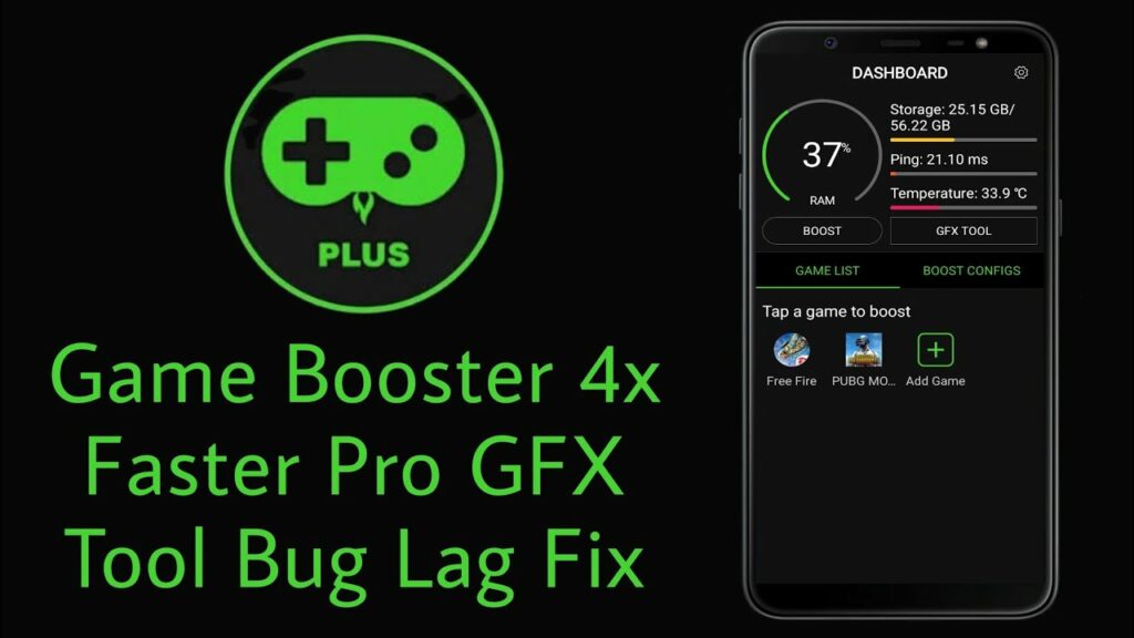 Game Booster – Boost 4x Faster