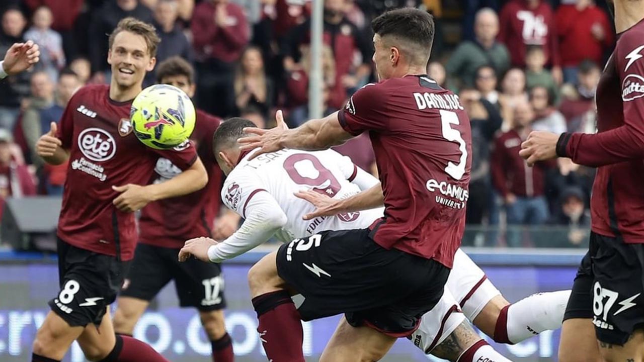 Hasil Pertandingan dan Rating Pemain Salernitana vs Torino