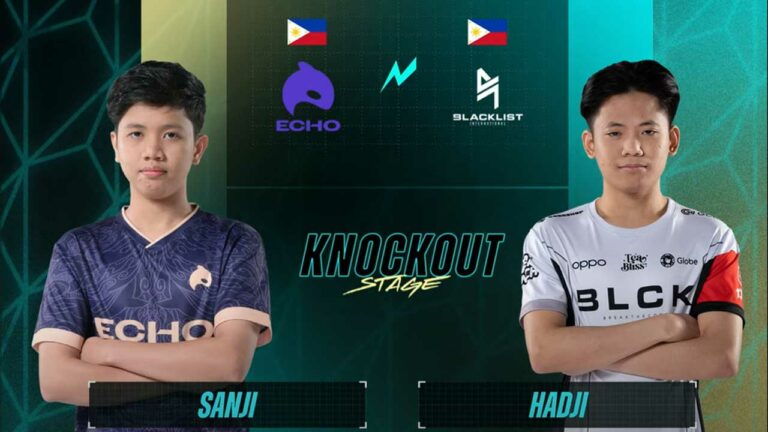 Hasil ECHO vs Blacklist di Babak Final Upper Bracket M4 Mobile Legends