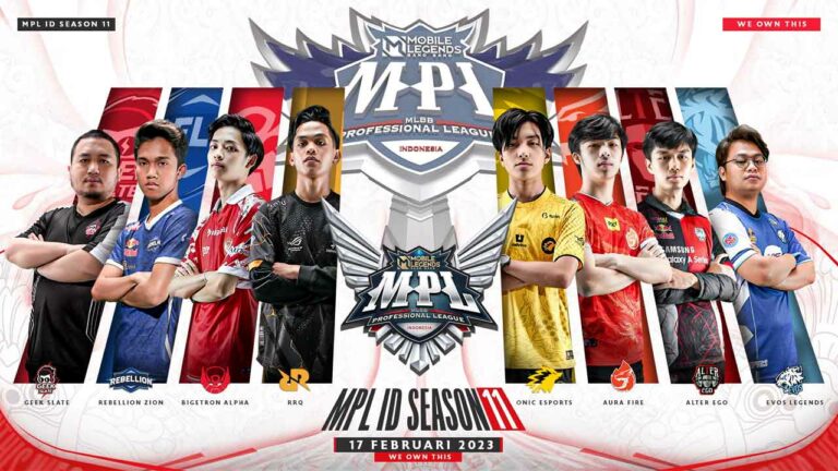 Resmi! MPL ID Season 11 Akan Dimulai Pada 17 Februari