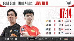 Hasil RRQ vs Aura Fire di Regular Season MPL ID S11