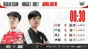 Hasil BTR vs GEEK di Regular Season MPL ID S11
