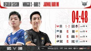 Hasil RRQ vs Rebellion Zion di Regular Season MPL ID S11