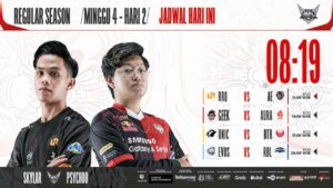 Hasil RRQ vs AE di MPL ID S11 Regular Season Minggu ke-4