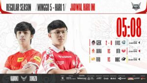 Hasil Bigetron Alpha vs Aura Fire di MPL ID S11 Regular Season Minggu ke-5