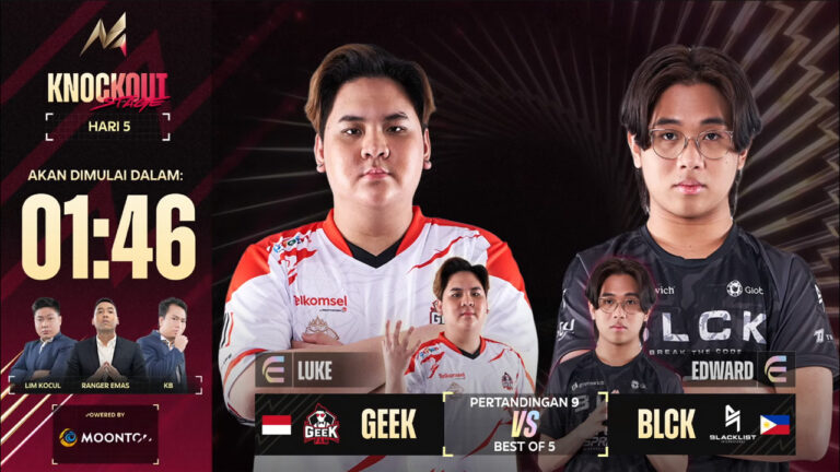 Hasil Geek Fam vs Blacklist di Perempat Final Lower Bracket MLBB M5 World Championship 2023 Hari ke-5