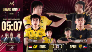 Hasil ONIC vs AP Bren di Grand Final MLBB M5 World Championship 2023 Hari ke-7