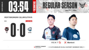 Hasil AE vs EVOS di MPL ID S13 Regular Season Minggu ke-1