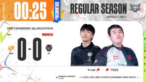 Hasil RRQ vs AE di MPL ID S13 Regular Season Hari ke-2 Minggu ke-4