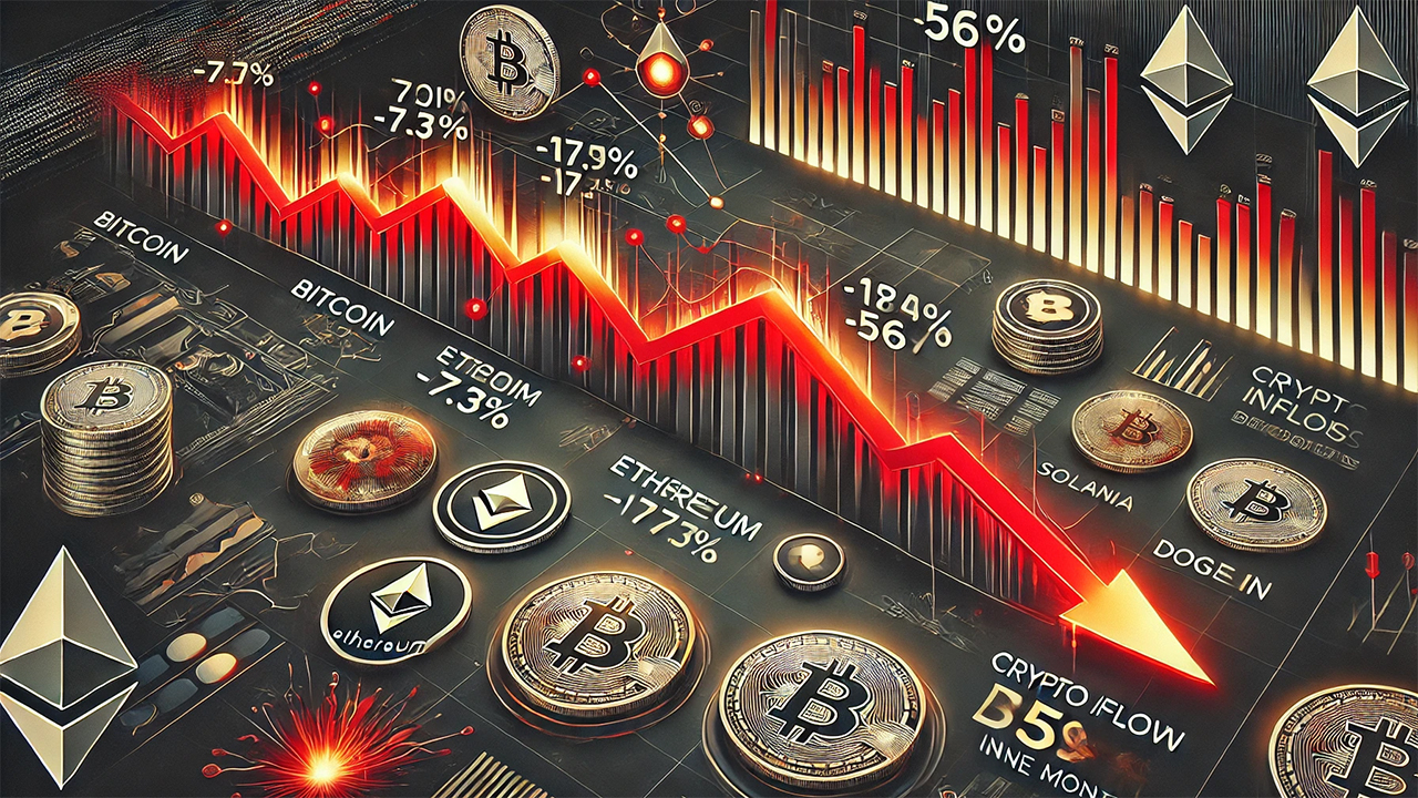 Inflow Market Crypto Turun 56,70% Bulan Ini, Ada Apa?