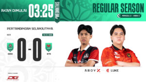 Hasil GEEK vs BTR di MPL ID S15 Regular Season Hari ke-3 Minggu ke-2