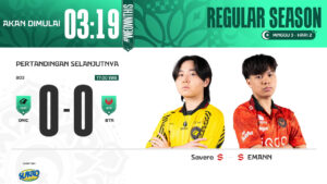 Hasil ONIC vs BTR di MPL ID S15 Regular Season Hari ke-2 Minggu ke-3
