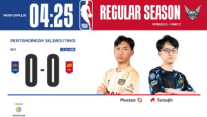 Hasil DEWA vs RRQ di MPL ID S15 Regular Season Hari ke-2 Minggu ke-5