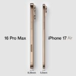 Bocoran Desain iPhone 17 Air: Tampil Elegan dengan Desain Super Tipis