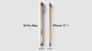 Bocoran Desain iPhone 17 Air: Tampil Elegan dengan Desain Super Tipis