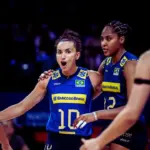 Gabi Comeback, Brasil Lumat Dominika 3-0 di VNL 2025, Tempel Ketat Papan Atas