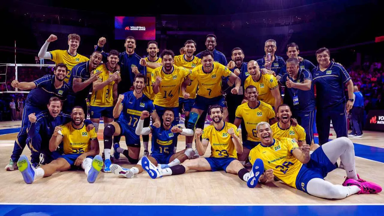 Drama Lima Set, Brasil Pertahankan Rekor Sempurna di VNL 2025