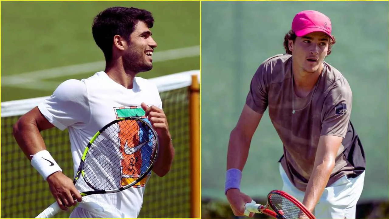 Latihan Bareng Carlos Alcaraz, Joao Fonseca Siap Debut di Wimbledon 2025