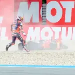 Crash Massal Warnai Latihan MotoGP Belanda 2025: Ban Medium Michelin Jadi Sorotan