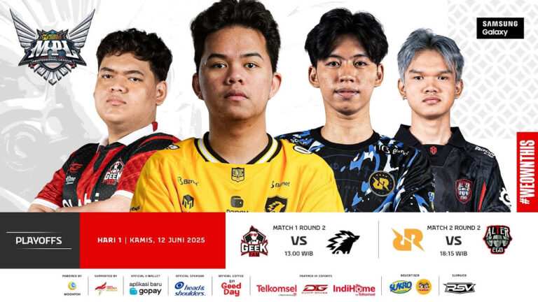 Hasil Playoff MPL ID S15 Hari 2: ONIC vs GEEK, RRQ vs AE