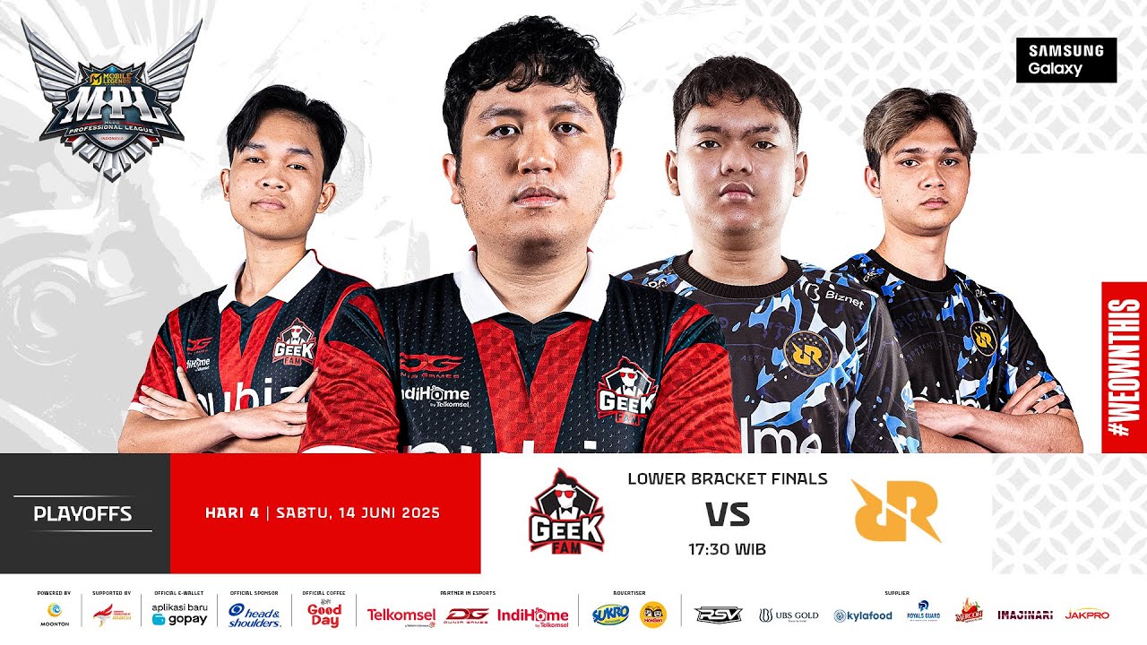 Hasil RRQ vs Geek Fam: Lower Bracket Final MPL ID S15