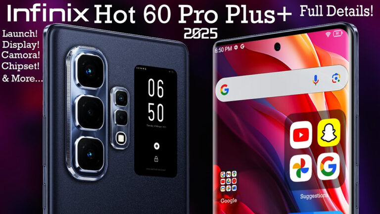 Infinix Hot 60 Pro Plus: Siap Gebrak Pasar dengan Desain Tipis Super dan Spesifikasi Gahar!