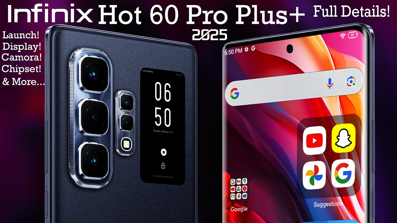 Infinix Hot 60 Pro Plus: Siap Gebrak Pasar dengan Desain Tipis Super dan Spesifikasi Gahar!