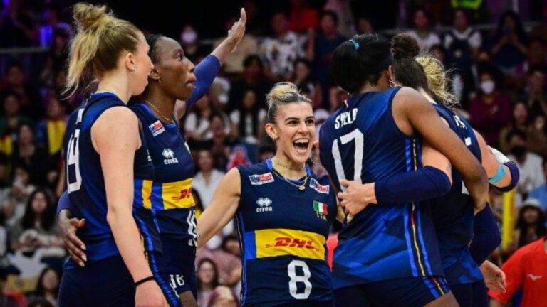 Persaingan Sengit Klasemen VNL 2025 Putri: Italia Tak Terbendung, Turki dan Polandia Menempel Ketat
