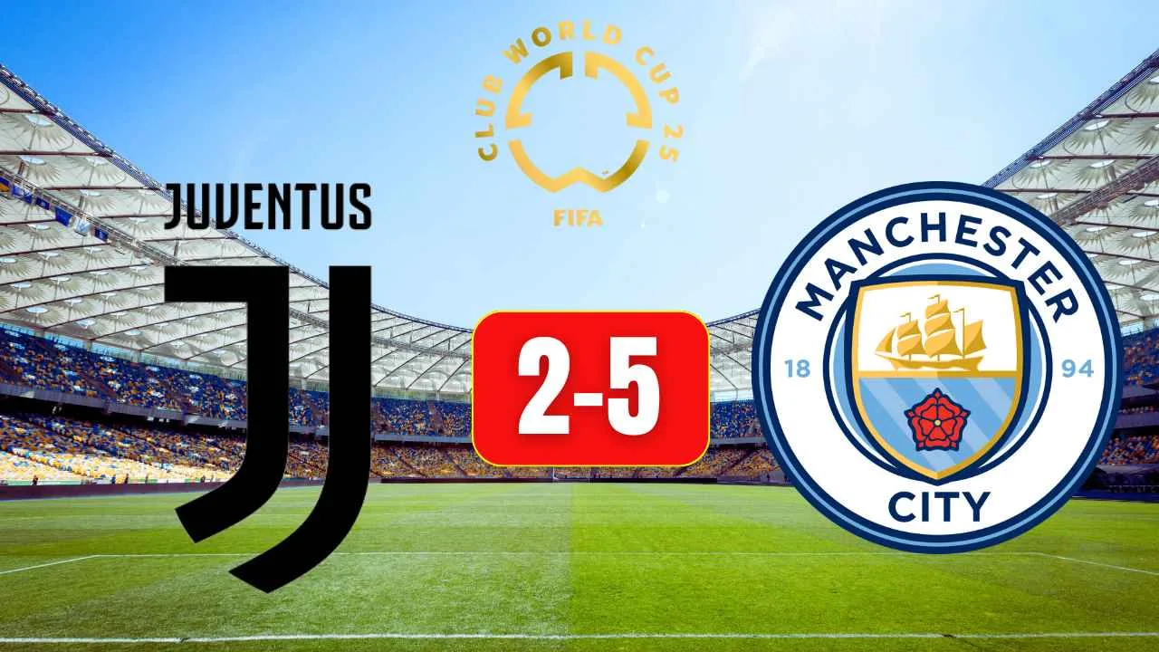 Manchester City Hancurkan Juventus 5-2, Amankan Status Favorit Juara Piala Dunia Antarklub 2025