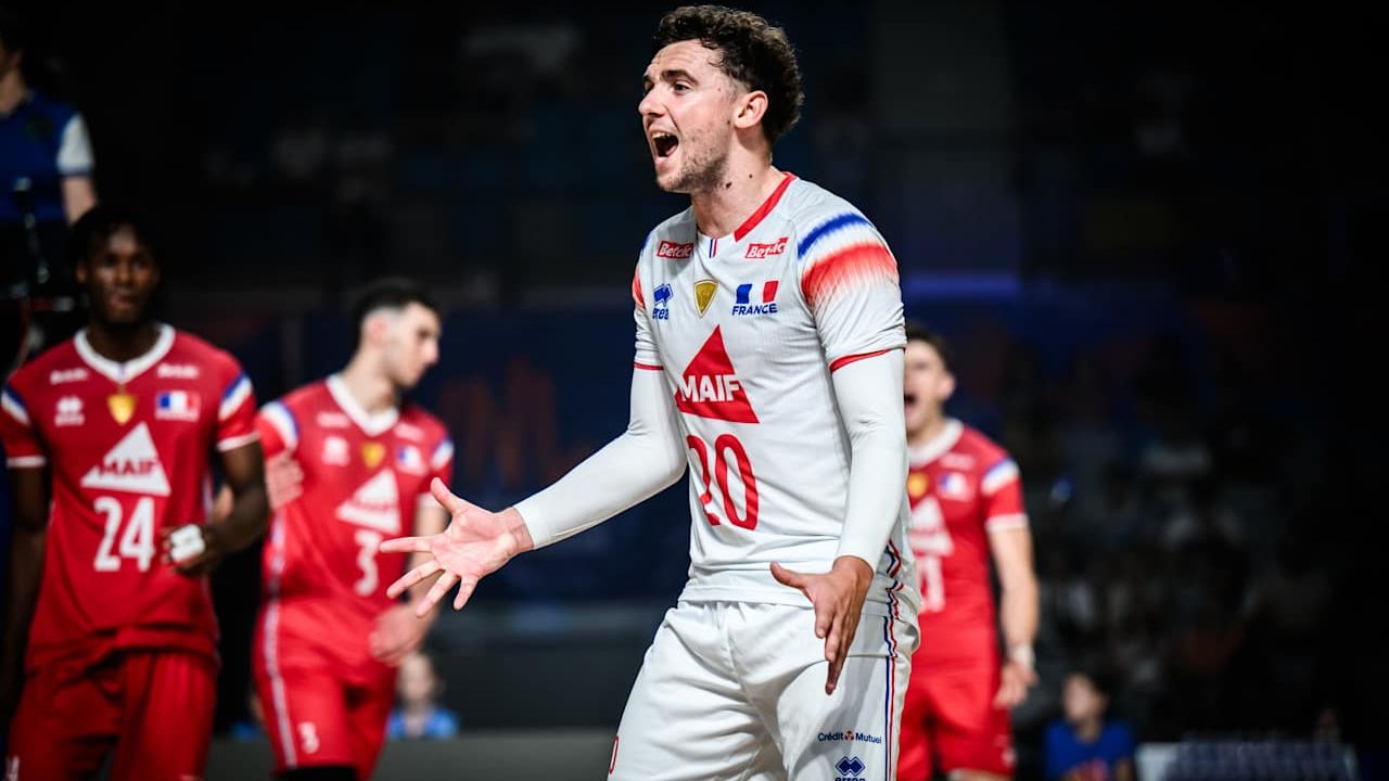Hasil VNL Putra 2025: Prancis Lumat Ukraina Tanpa Balas, Faure dan Clevenot Bersinar