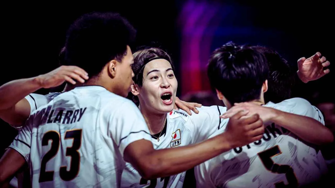 Jepang Bungkam Slovenia 3-0 di VNL 2025, Samurai Biru Melesat ke Peringkat Tiga
