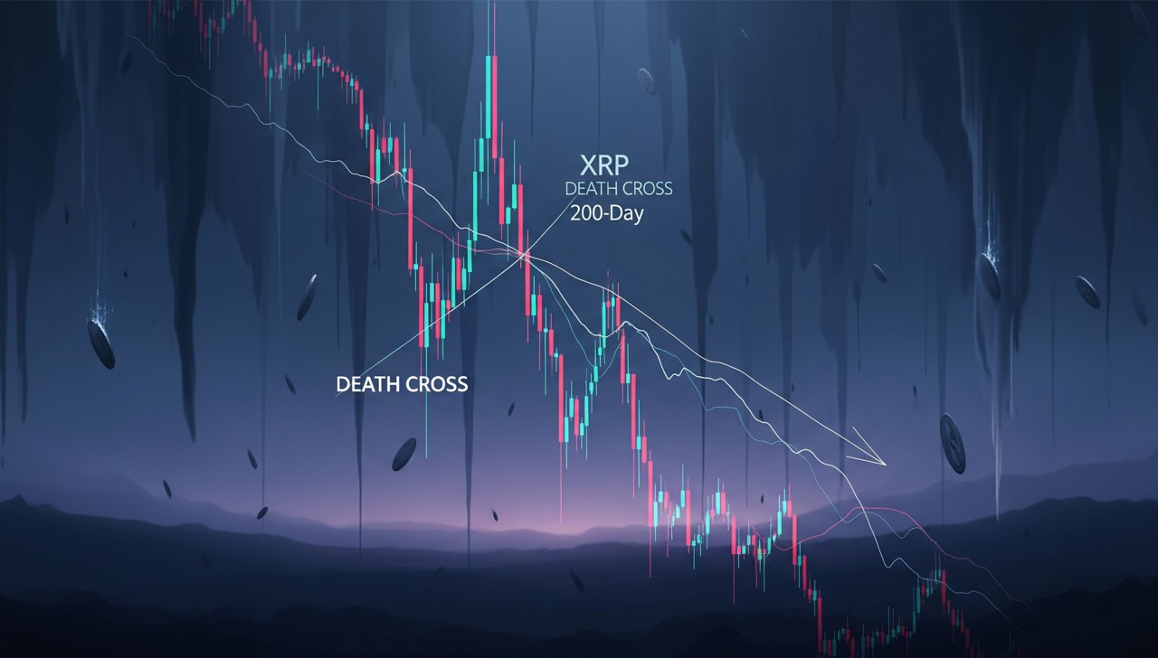 XRP Terkoreksi Usai Death Cross Terbentuk, Apa Implikasinya?