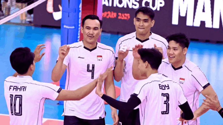 Australia Bungkam Indonesia, Chinese Taipei Amankan Posisi Ketujuh di AVC Nations Cup 2025