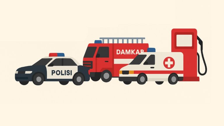 Ini Alasan Mobil Polisi, Damkar, dan Ambulans Jarang Isi BBM di Pom Bensin