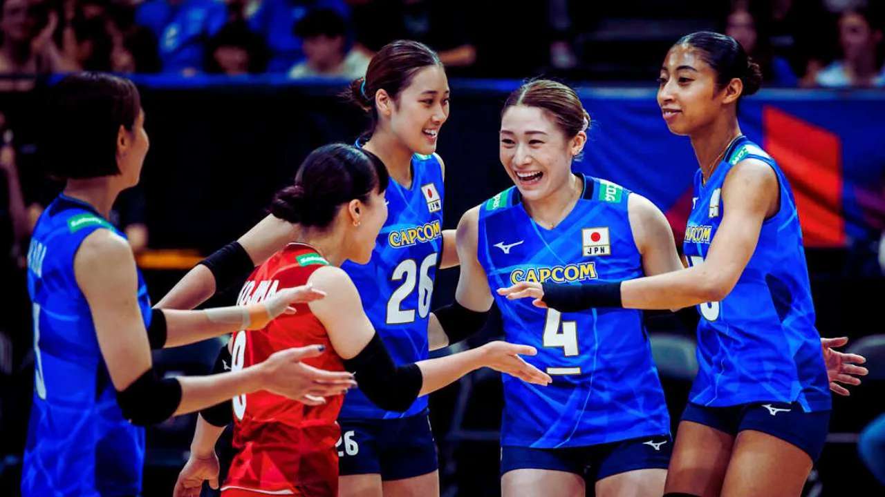 Jepang Pimpin Klasemen VNL Putri 2025 Usai Comeback Dramatis atas Thailand