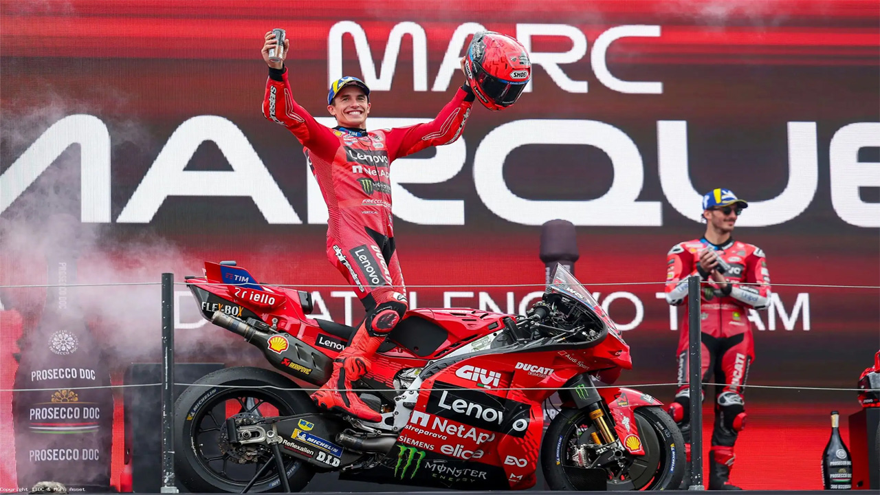 Dominasi Marc Marquez di MotoGP 2025: Mengejar Rekor Ducati Francesco Bagnaia