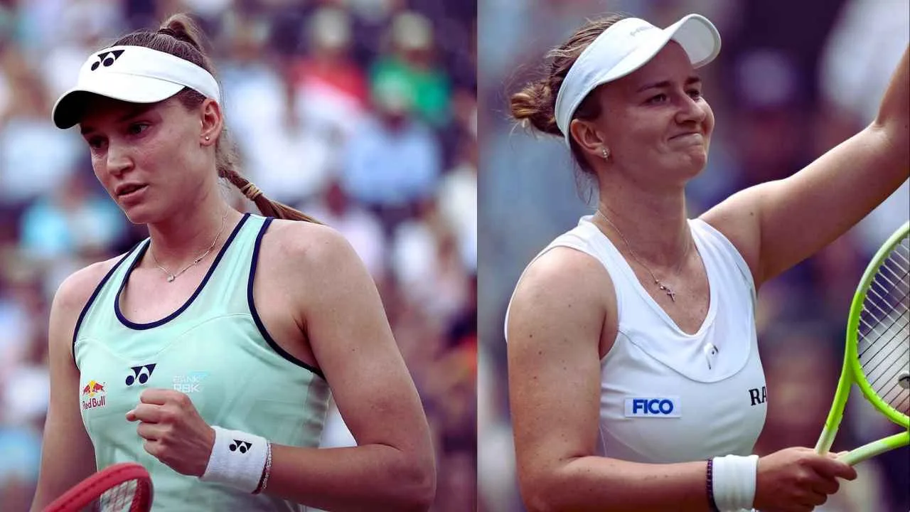 Elena Rybakina Melaju Mulus, Krejcikova Berjuang Keras di Wimbledon 2025