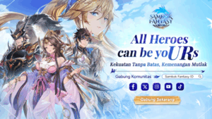 Samkok Fantasy Hadir di Indonesia, Game Strategi dan Gacha dengan Visual Anime Memukau!