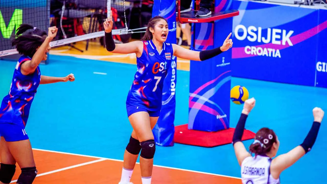 Thailand, Italia, dan AS Tampil Gemilang di Kejuaraan Dunia Voli Putri U19 2025