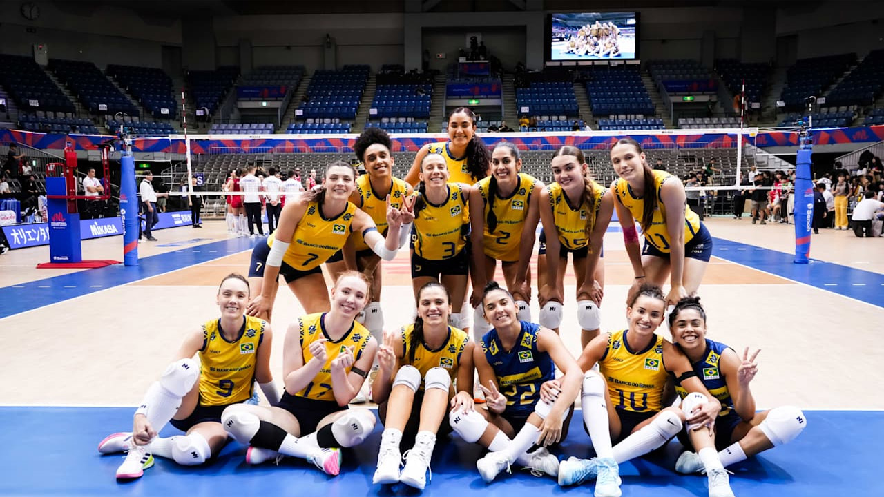 Hasil VNL Putri 2025: Brasil Menang Dramatis 3-2 atas Prancis