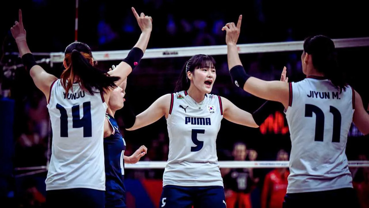 VNL Putri 2025: Korea Terancam Degradasi Usai Derita Kekalahan Beruntun
