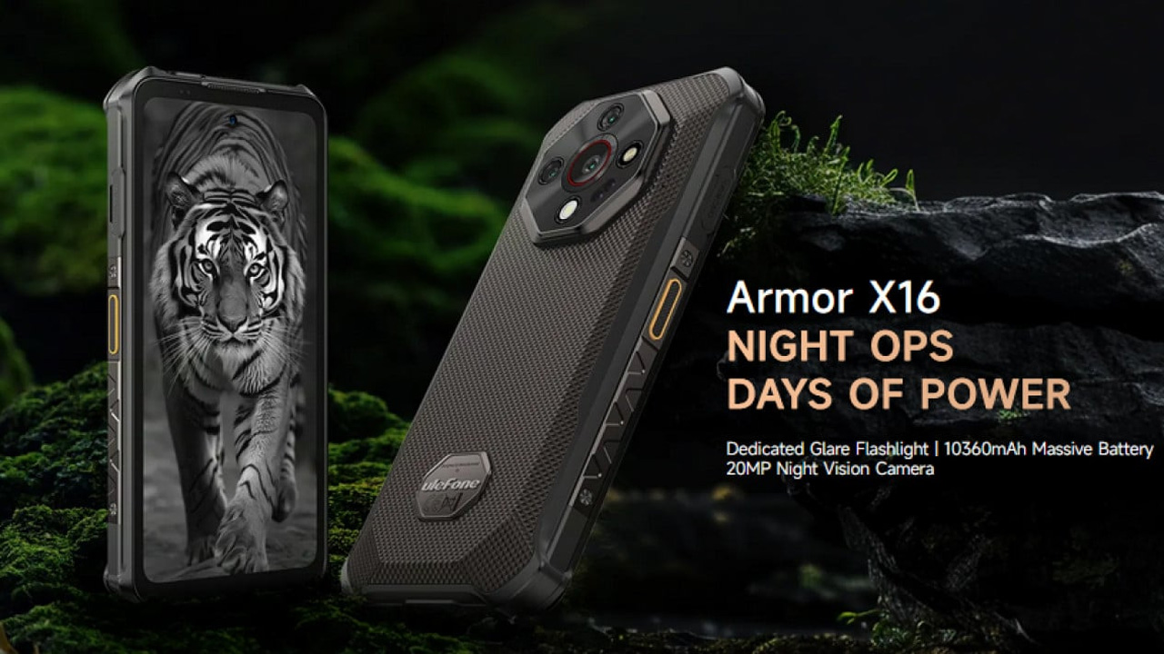 Ulefone Armor X16: Ponsel Tangguh dengan Kamera Night Vision dan Baterai Super Besar