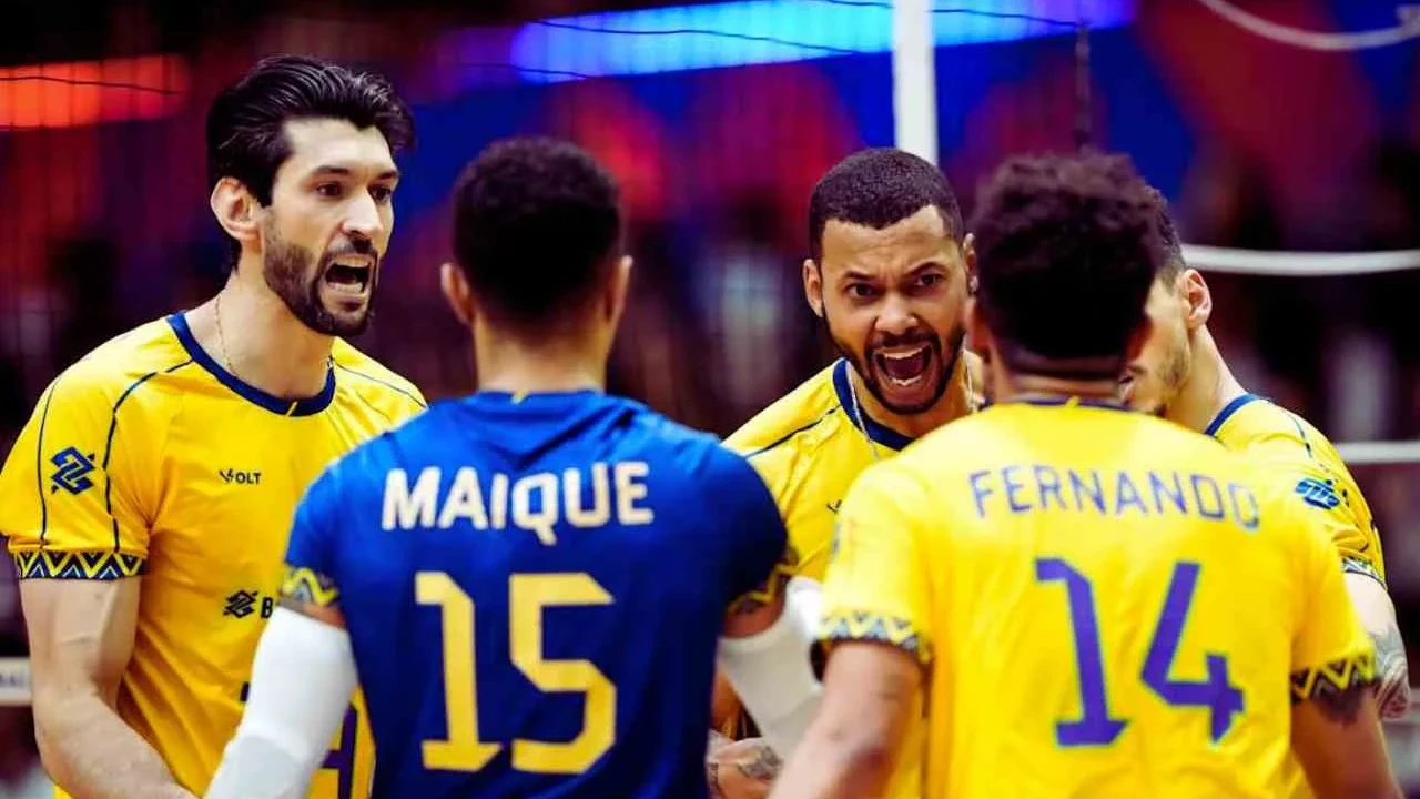 Brazil Lolos ke Final VNL 2025 Putra Usai Kalahkan Argentina 3-1 di Laga Sengit