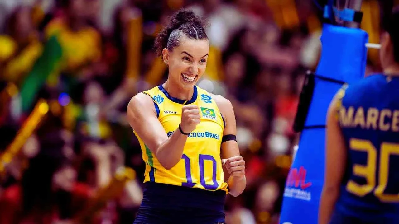 Brazil Tumbangkan Jepang 3-0 di Chiba, Amankan Posisi Top 2 VNL 2025 Putri
