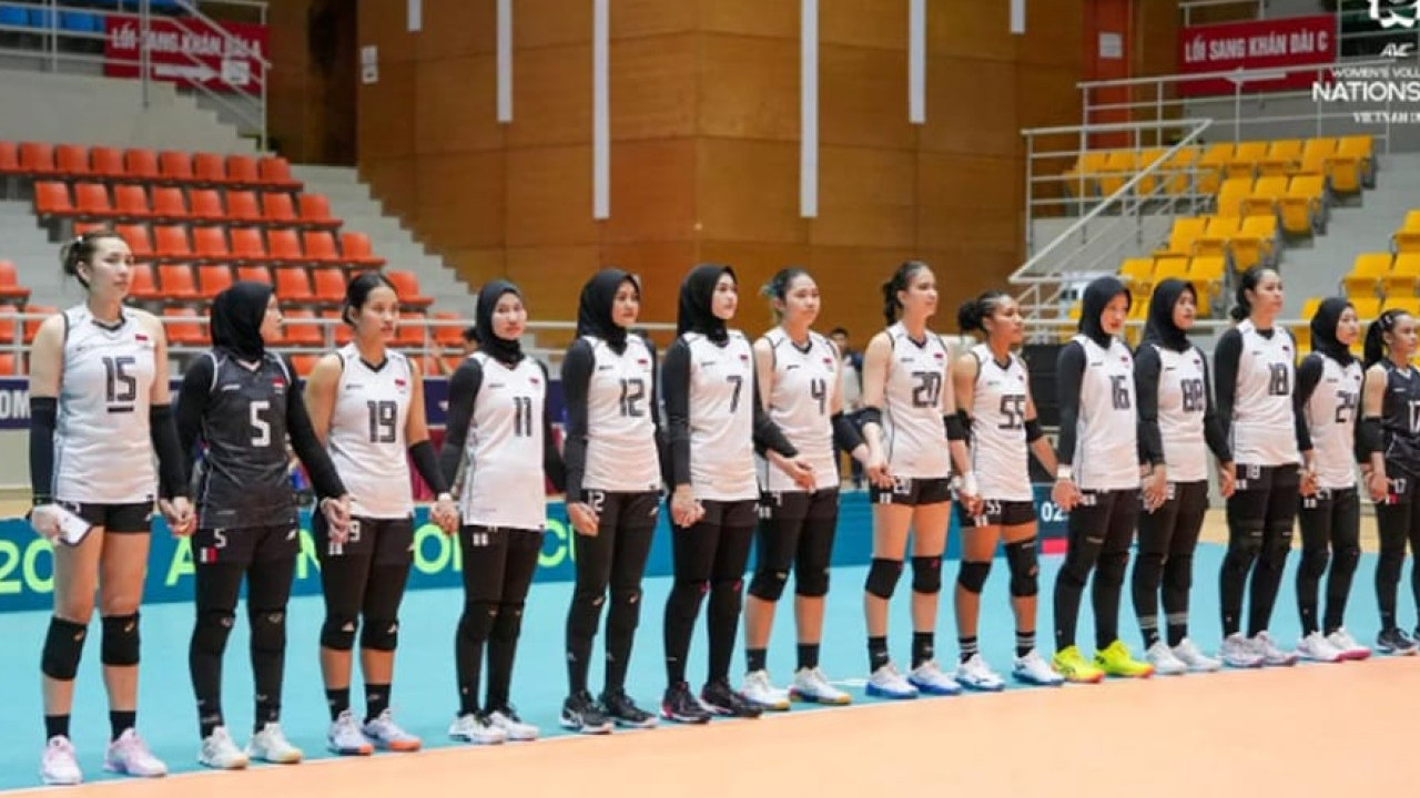 Daftar Pemain Voli Putri Indonesia di SEA V League 2025, Siap Bersaing di Thailand!