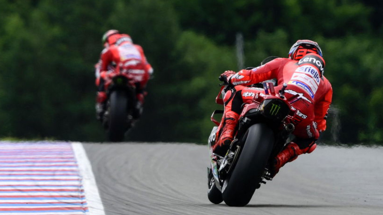 Hasil Lengkap FP1 MotoGP Ceko 2025: Marc Marquez jadi yang Tercepat di Brno