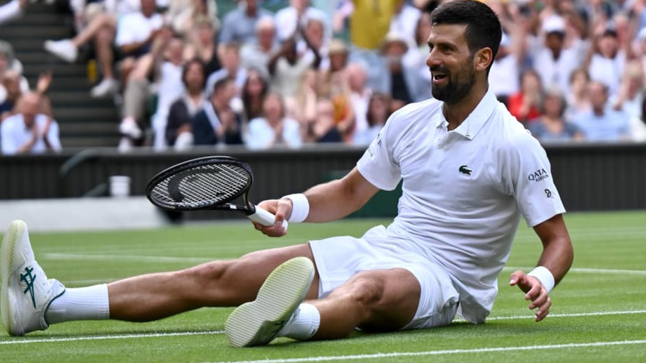 Novak Djokovic Cetak Kemenangan ke-100 di Wimbledon, Lolos ke Babak 16 Besar
