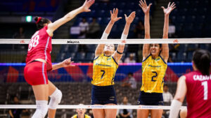 Diana Alecrim Jadi Kunci Kemenangan Dramatis Brasil atas Prancis di VNL 2025