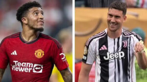 Manchester United dan Juventus Dikabarkan Bahas Skema Pertukaran Jadon Sancho-Dusan Vlahovic