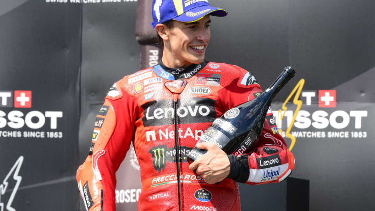 Marc Marquez Raih Kemenangan Gemilang di MotoGP Brno 2025, Bagnaia Gagal Podium